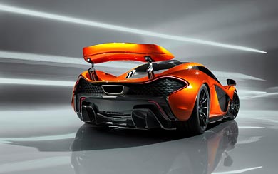 2012 McLaren P1 Concept wallpaper thumbnail.