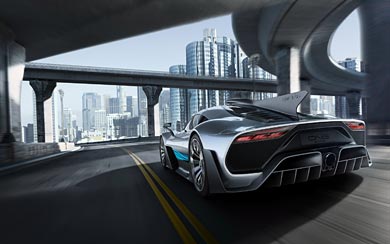 2017 Mercedes-AMG Project ONE Concept wallpaper thumbnail.