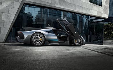 2017 Mercedes-AMG Project ONE Concept wallpaper thumbnail.