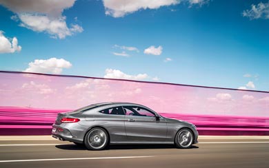 2017 Mercedes-Benz C-Class Coupe wallpaper thumbnail.