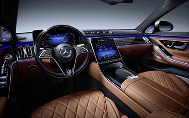 2021 Mercedes-Benz S-Class wallpaper thumbnail.