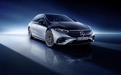 2022 Mercedes-Benz EQS wallpaper thumbnail.