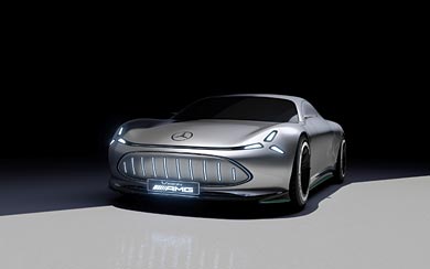 2022 Mercedes-Benz Vision AMG Concept wallpaper thumbnail.