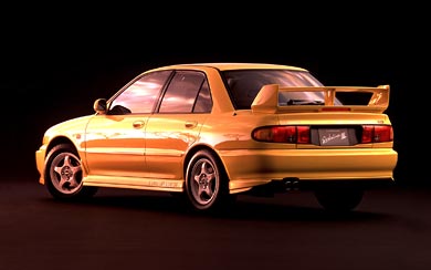 1995 Mitsubishi Lancer GSR Evolution III wallpaper thumbnail.