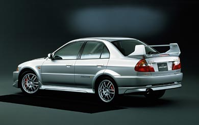 1998 Mitsubishi Lancer GSR Evolution V wallpaper thumbnail.