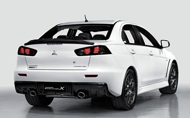 2012 Mitsubishi Lancer EVO X Carbon Series wallpaper thumbnail.