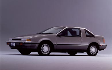 1986 Nissan EXA wallpaper thumbnail.