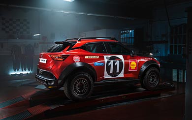 2022 Nissan Juke Hybrid Rally Tribute Concept wallpaper thumbnail.