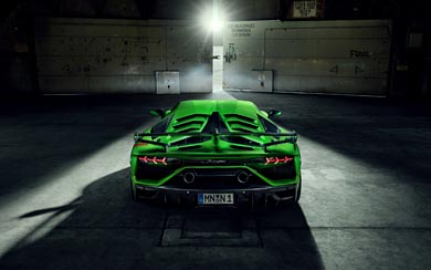 2019 Novitec Lamborghini Aventador SVJ wallpaper thumbnail.