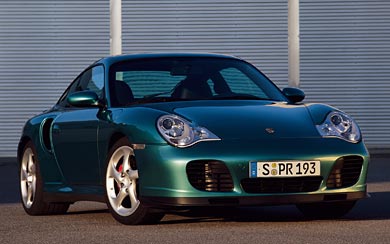 2002 Porsche 911 Turbo wallpaper thumbnail.