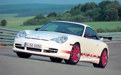 2004 Porsche 911 GT3 RS wallpaper thumbnail.