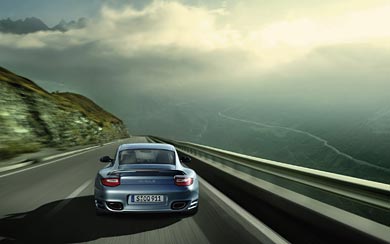 2010 Porsche 911 Turbo S wallpaper thumbnail.