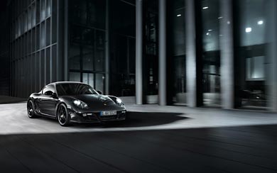 2011 Porsche Cayman S Black Edition wallpaper thumbnail.