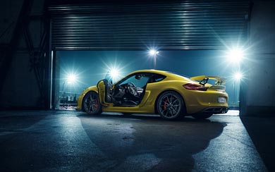 2016 Porsche Cayman GT4 wallpaper thumbnail.