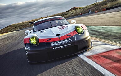 2017 Porsche 911 RSR wallpaper thumbnail.
