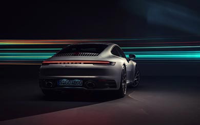 2019 Porsche 911 Carrera 4S wallpaper thumbnail.