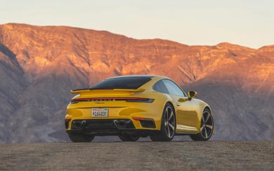 2021 Porsche 911 Turbo wallpaper thumbnail.