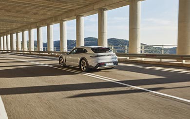 2021 Porsche Taycan 4S Cross Turismo wallpaper thumbnail.
