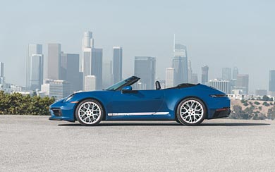 2023 Porsche 911 Carrera GTS Cabriolet America wallpaper thumbnail.