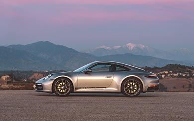 2023 Porsche 911 Carrera T wallpaper thumbnail.