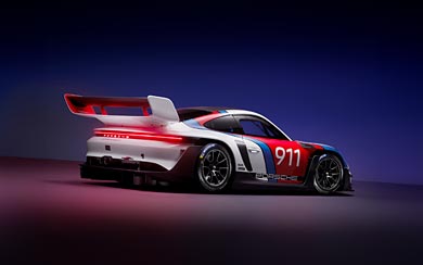 2023 Porsche 911 GT3 R Rennsport wallpaper thumbnail.