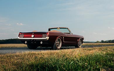 1965 Ringbrothers Ford Mustang Convertible Uncaged wallpaper thumbnail.