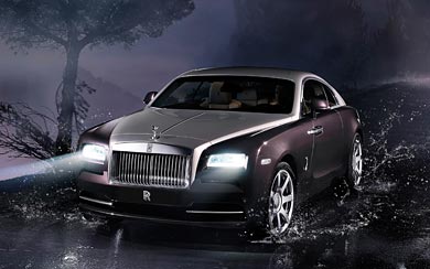 2014 Rolls-Royce Wraith wallpaper thumbnail.