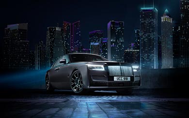 2022 Rolls-Royce Ghost Black Badge wallpaper thumbnail.