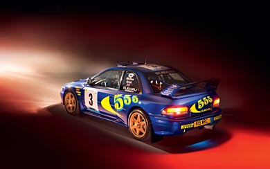1997 Subaru Impreza WRC wallpaper thumbnail.