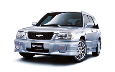 2000 Subaru Forester STI II wallpaper thumbnail.