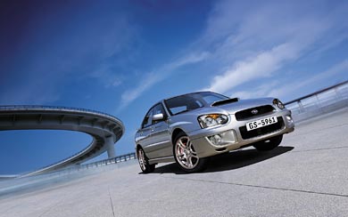 2004 Subaru Impreza WRX wallpaper thumbnail.