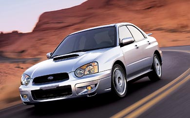 2004 Subaru Impreza WRX wallpaper thumbnail.