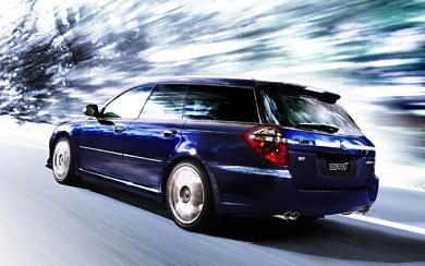 2006 Subaru Legacy STI wallpaper thumbnail.