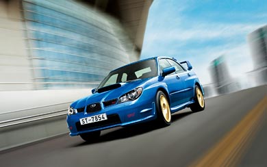 2007 Subaru Impreza WRX STI wallpaper thumbnail.