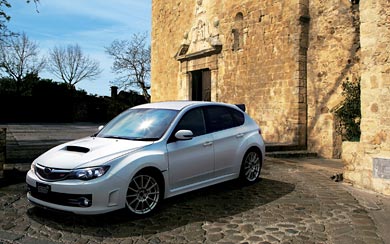 2008 Subaru Impreza WRX STI wallpaper thumbnail.