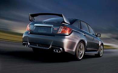 2011 Subaru Impreza WRX STI wallpaper thumbnail.