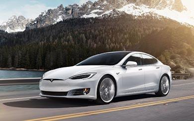 2017 Tesla Model S P100D wallpaper thumbnail.
