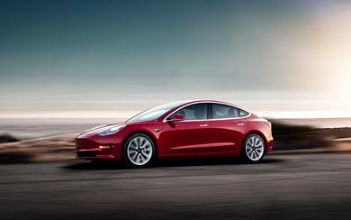2018 Tesla Model 3 wallpaper thumbnail.