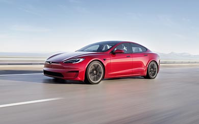 2021 Tesla Model S Plaid thumbnail.