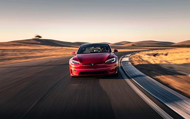 2021 Tesla Model S wallpaper thumbnail.