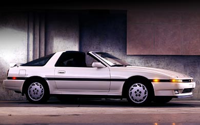 1987 Toyota Supra wallpaper thumbnail.