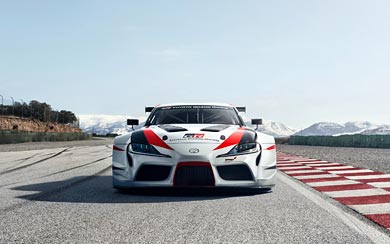 2018 Toyota GR Supra Racing Concept wallpaper thumbnail.