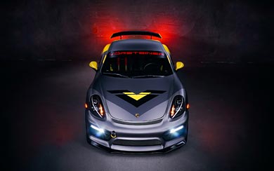 2016 Vorsteiner Porsche Cayman GT4 wallpaper thumbnail.