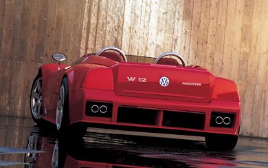 1998 Volkswagen W12 Roadster Concept wallpaper thumbnail.
