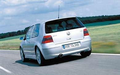 2001 Volkswagen Golf GTI 25th Anniverary wallpaper thumbnail.