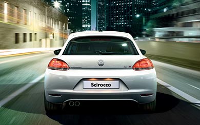2008 Volkswagen Scirocco wallpaper thumbnail.