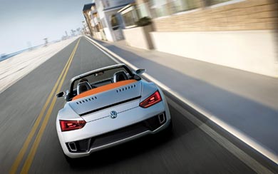 2009 Volkswagen Concept BlueSport wallpaper thumbnail.