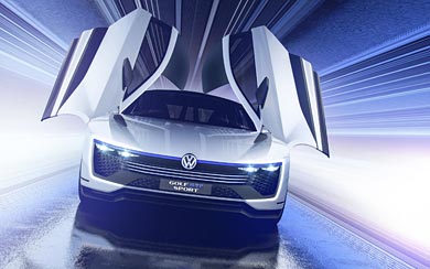 2015 Volkswagen Golf GTE Sport Concept wallpaper thumbnail.