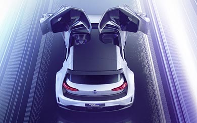 2015 Volkswagen Golf GTE Sport Concept wallpaper thumbnail.