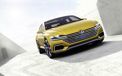 2015 Volkswagen Sport Coupe GTE Concept wallpaper thumbnail.
